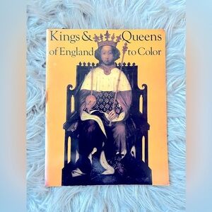 Kings & Queens of England to Color
